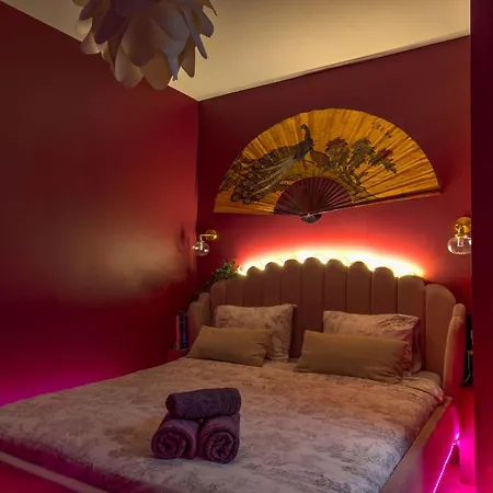 Suite jacuzzi chic et romantique climatisé * Villeurbanne